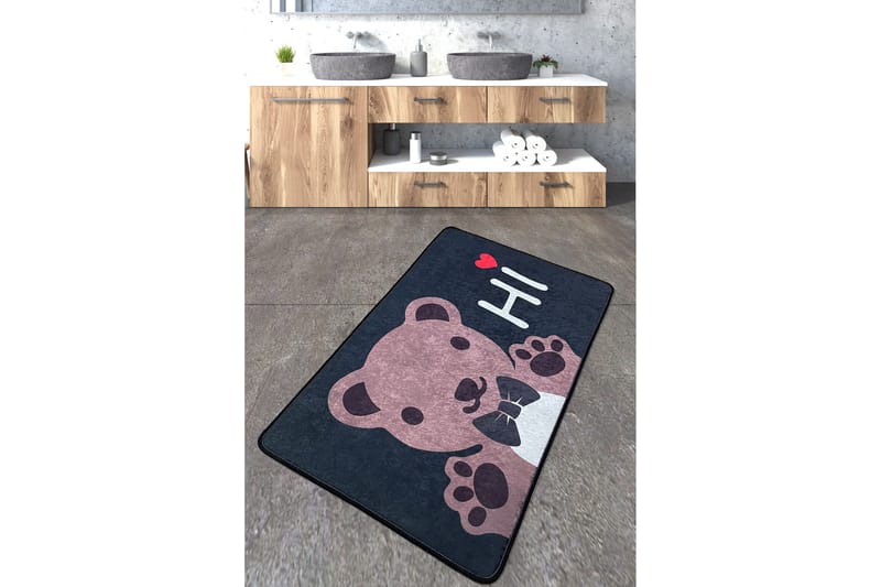 Soubiran Badrumsmatta 70x120 cm Rektangulär - Flerfärgad - Textil & mattor - Mattor - Badrumsmatta