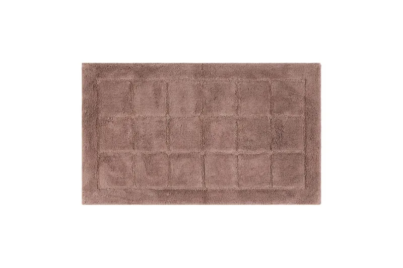Badrumsmatta Square, 50x80 cm, Dusty Pink