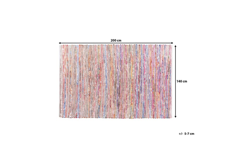 Bartin Matta 140|200 cm - Flerfärgad - Mattor