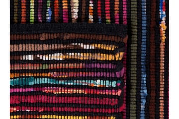 Bartin Matta Rund 160 cm - Flerfärgad - Textil & mattor - Mattor - Modern matta - Bomullsmatta