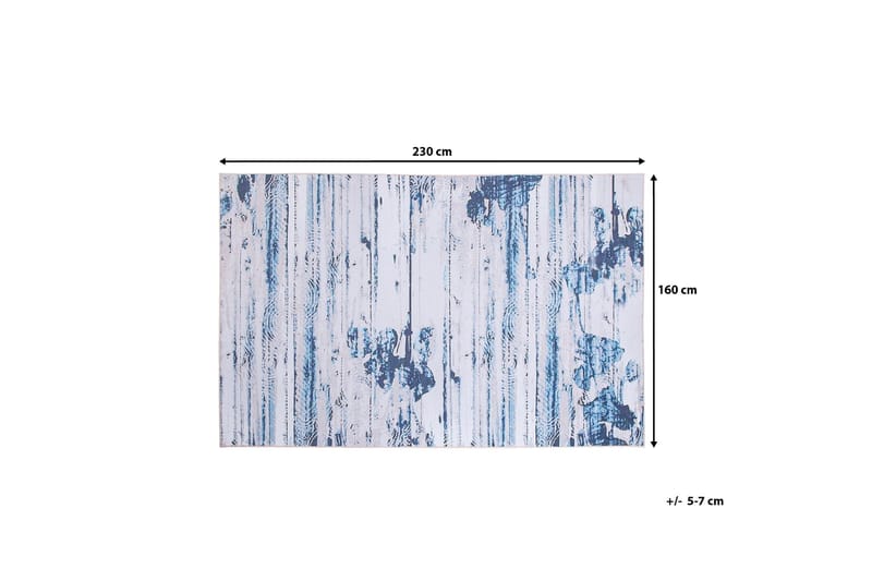 Burdur Matta 160|230 cm - Blå - Textil & mattor - Mattor - Modern matta - Wiltonmattor