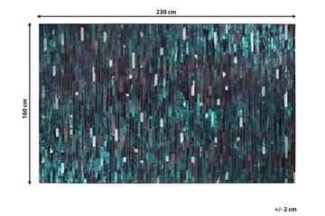 Crish Matta 160x230 cm - Brun - Textil & mattor - Mattor - Orientaliska mattor - Patchwork matta