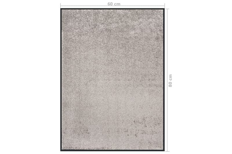 Dörrmatta grå 60x80 cm - Grå - Textil & mattor - Mattor - Dörrmatta & hallmatta