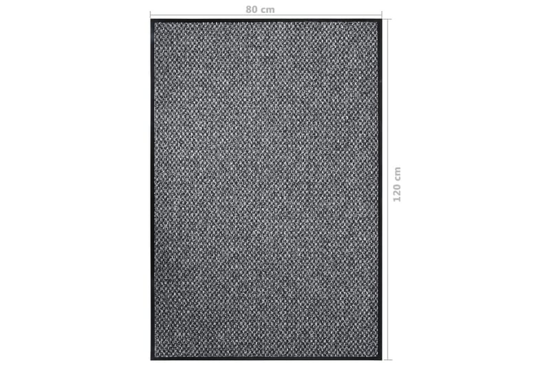 Dörrmatta grå 80x120 cm - Grå - Textil & mattor - Mattor - Dörrmatta & hallmatta