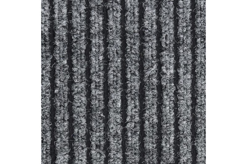 Dörrmatta grårandig 80x120 cm - Grå - Textil & mattor - Mattor - Dörrmatta & hallmatta
