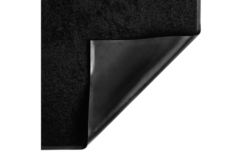 Dörrmatta svart 40x60 cm - Svart - Dörrmatta & hallmatta