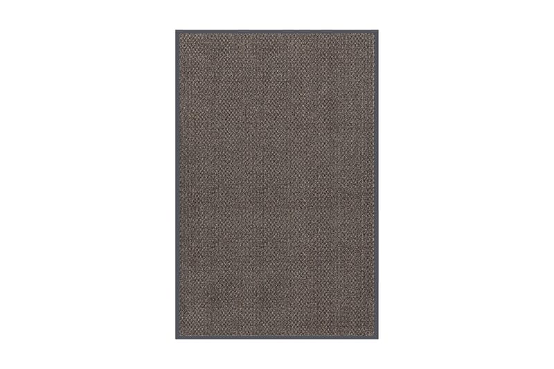 Dörrmatta tuftad 120x180 cm mörkbrun - Brun - Textil & mattor - Mattor - Dörrmatta & hallmatta