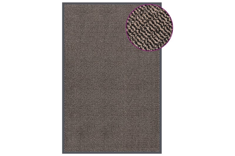 Dörrmatta tuftad 120x180 cm mörkbrun - Brun - Textil & mattor - Mattor - Dörrmatta & hallmatta