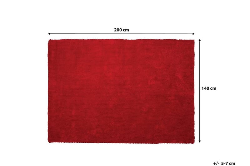 Demre Matta 140x200 cm - Röd - Mattor - Stora mattor
