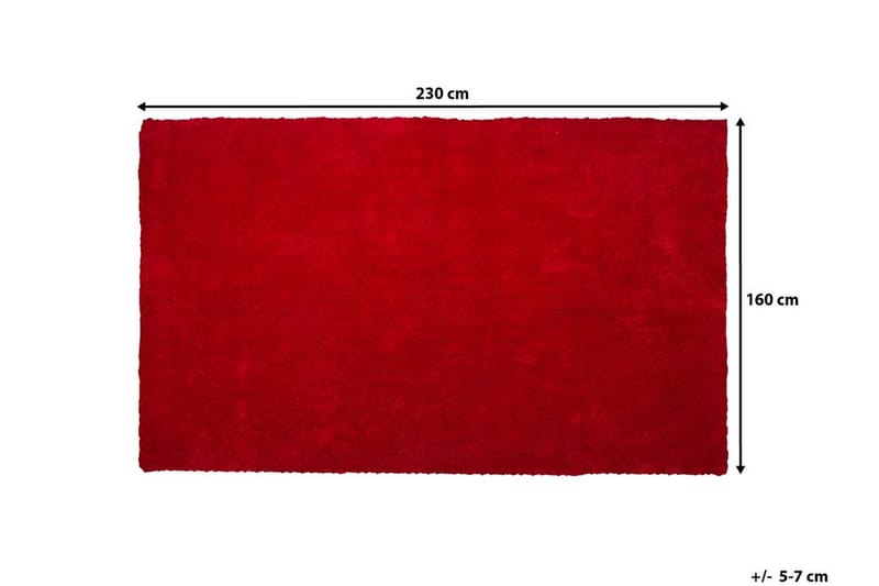Demre Matta 160x230 cm - Röd - Textil & mattor - Mattor