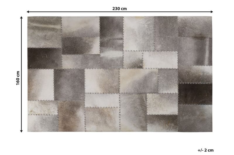 Denle Matta 160x230 cm - Brun - Textil & mattor - Mattor