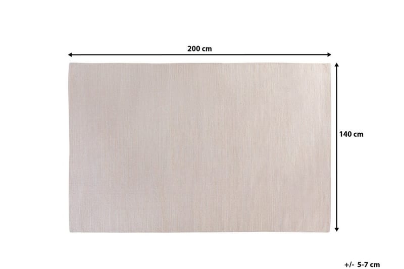 Derince Matta 140|200 - Beige - Textil & mattor - Mattor