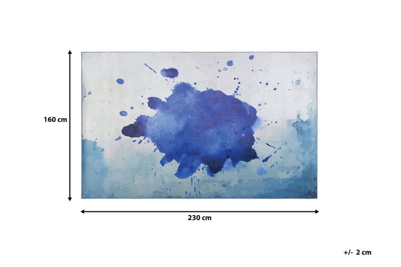 Domenice Matta 160x230 cm - Blå - Textil & mattor - Mattor