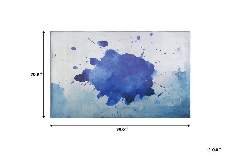 Domenice Matta 160x230 cm - Blå - Textil & mattor - Mattor