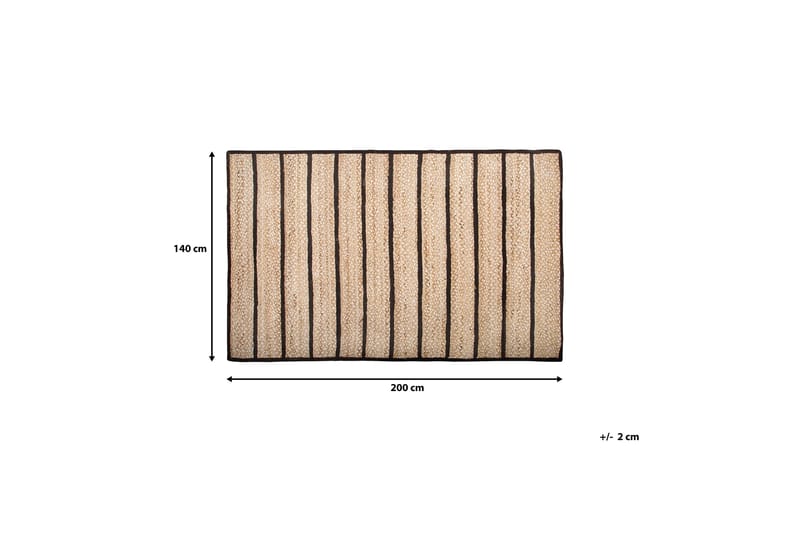 Doud Matta 140x200 cm - Svart - Textil & mattor - Mattor
