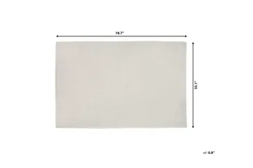 Erzin Matta 140x200 cm - Vit - Textil & mattor - Mattor - Modern matta - Ullmatta