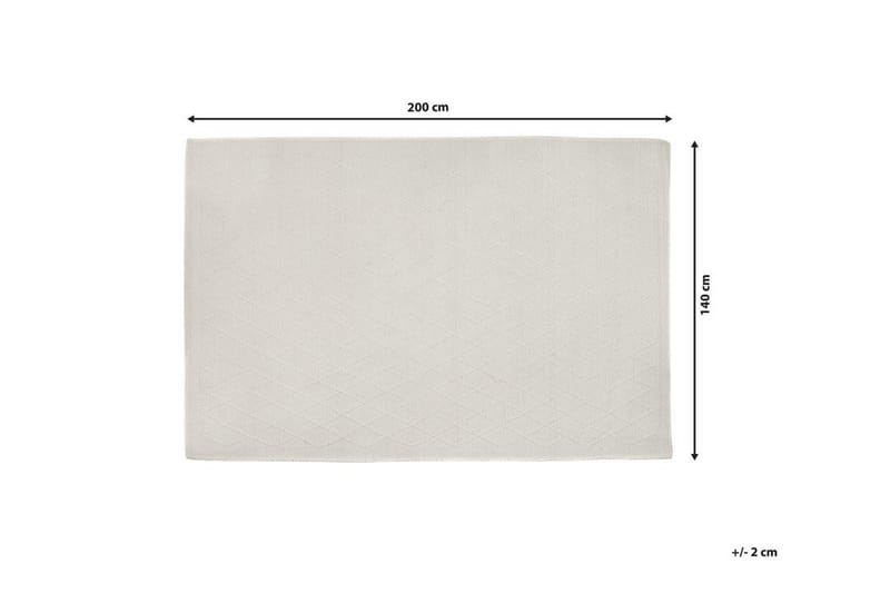 Erzin Matta 140x200 cm - Vit - Textil & mattor - Mattor