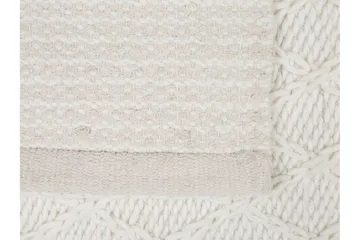 Erzin Matta 140x200 cm - Vit - Textil & mattor - Mattor - Modern matta - Ullmatta