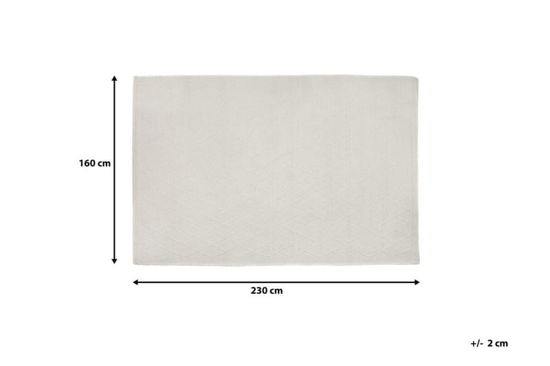 Erzin Matta 160x230 cm - Vit - Textil & mattor - Mattor