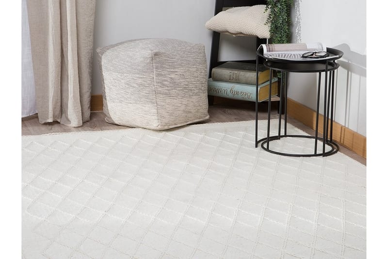 Erzin Matta 160x230 cm - Vit - Textil & mattor - Mattor