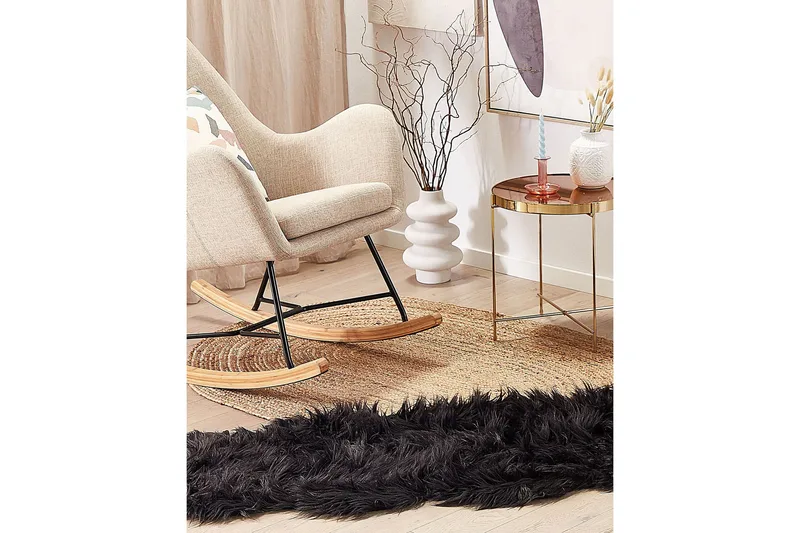 Mamungari Fårskinn 60x180 cm - Svart - Textil & mattor - Mattor - Fällar & skinnmattor