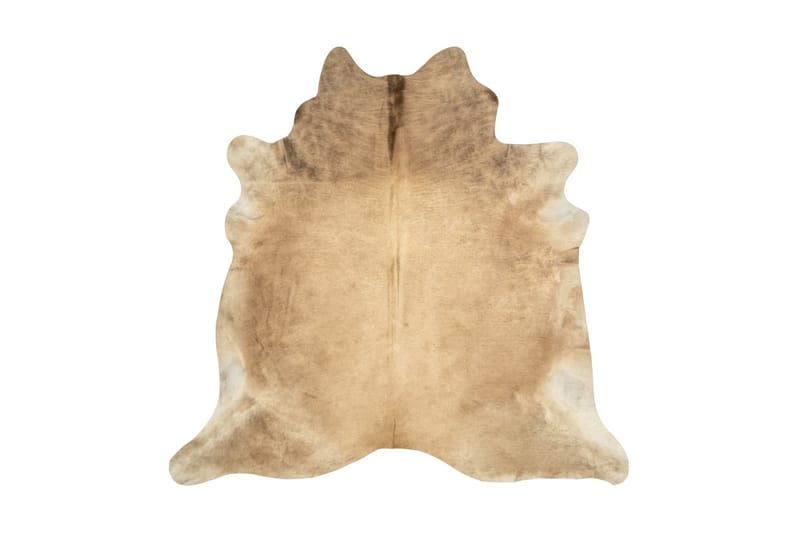 Matta äkta kohud 150x170 cm beige - Beige - Textil & mattor - Mattor - Fällar & skinnmattor