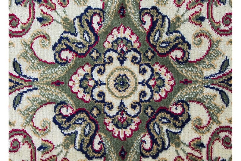 Casablanca Medallion Orientalisk Matta 130x190 - Grön - Flatvävda mattor