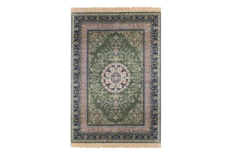 Casablanca Medallion Orientalisk Matta 160x230 - Grön - Textil & mattor - Mattor - Orientaliska mattor