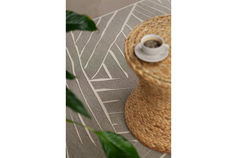 Domani Modern Flatvävd Matta 160x230 cm - Grå - Textil & mattor - Mattor - Flatvävda mattor