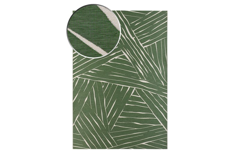 Domani Modern Flatvävd Matta 160x230 cm - Grön - Textil & mattor - Mattor - Flatvävda mattor