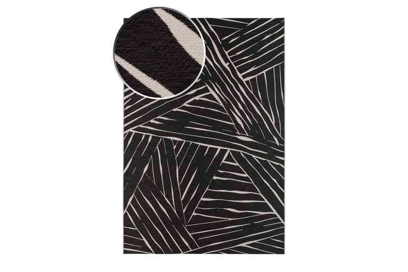 Domani Modern Flatvävd Matta 200x290 cm - Grafit - Textil & mattor - Mattor - Flatvävda mattor