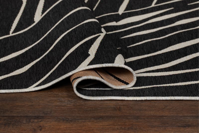 Domani Modern Flatvävd Matta 200x290 cm - Grafit - Textil & mattor - Mattor - Flatvävda mattor
