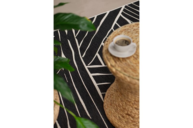 Domani Modern Flatvävd Matta 200x290 cm - Grafit - Textil & mattor - Mattor - Flatvävda mattor