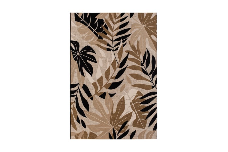 Domani Monstera Flatvävd Matta 160x230 cm - Flerfärgad - Textil & mattor - Mattor - Flatvävda mattor