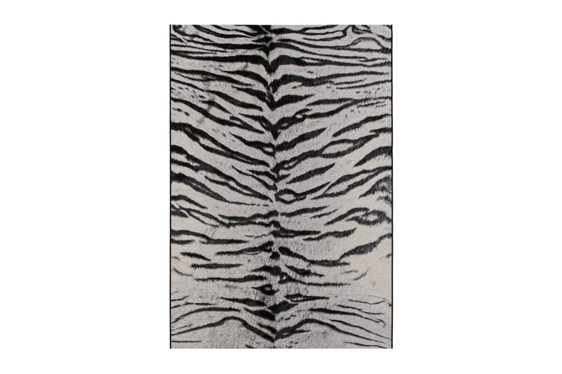 Domani Tiger Flatvävd Matta 160x230 cm - Silver - Flatvävda mattor