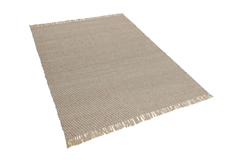 Matta 140 x 200 cm beige ALADAG - Beige - Textil & mattor - Mattor - Flatvävda mattor