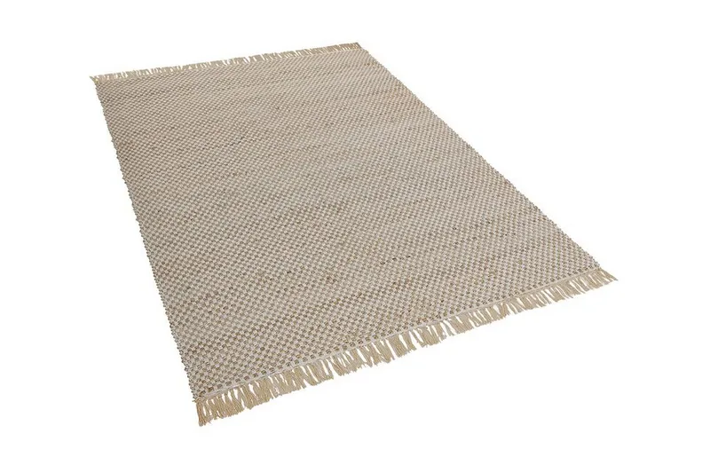 Matta 140 x 200 cm beige ZERDALI - Beige - Textil & mattor - Mattor - Flatvävda mattor