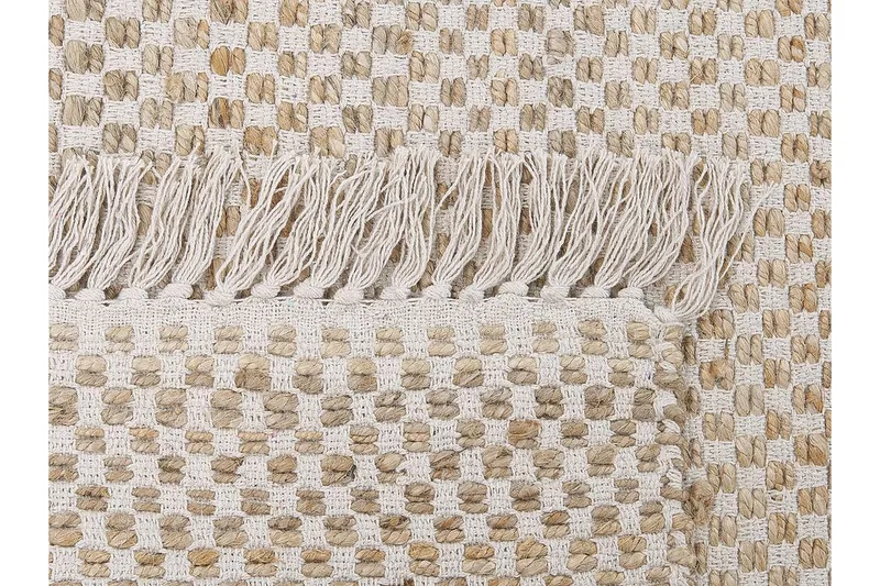 Matta 140 x 200 cm beige ZERDALI - Beige - Textil & mattor - Mattor - Flatvävda mattor
