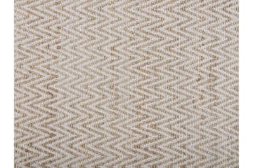 Matta beige 140 x 200 cm AFRIN - Beige - Textil & mattor - Mattor - Flatvävda mattor