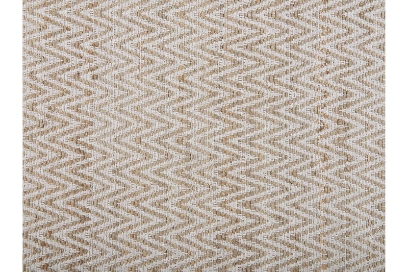Matta beige 140 x 200 cm AFRIN - Beige - Flatvävda mattor