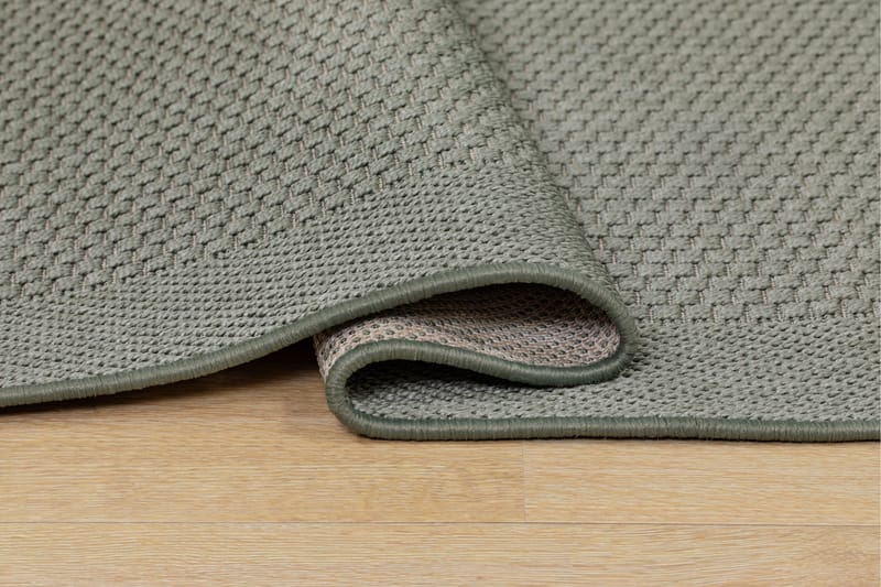 Miami Flatvävd Matta 160x230 cm - Grön - Textil & mattor - Mattor - Flatvävda mattor