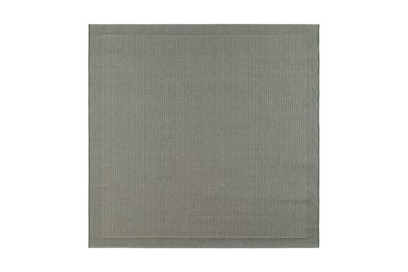 Miami Flatvävd Matta Fyrkantig 200x200 cm - Grön - Textil & mattor - Mattor - Flatvävda mattor