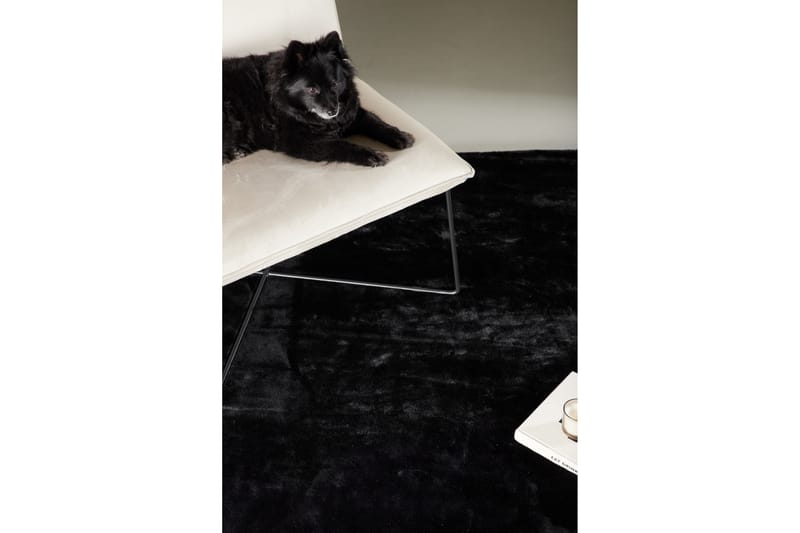 Nina Flatvävd matta Rektangulär 160x230 cm - Svart - Textil & mattor - Mattor - Flatvävda mattor