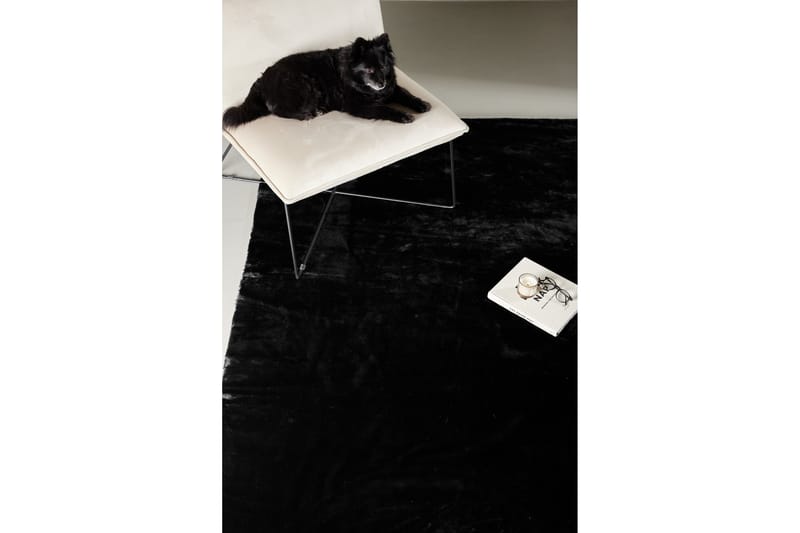 Nina Flatvävd matta Rektangulär 160x230 cm - Svart - Textil & mattor - Mattor - Flatvävda mattor