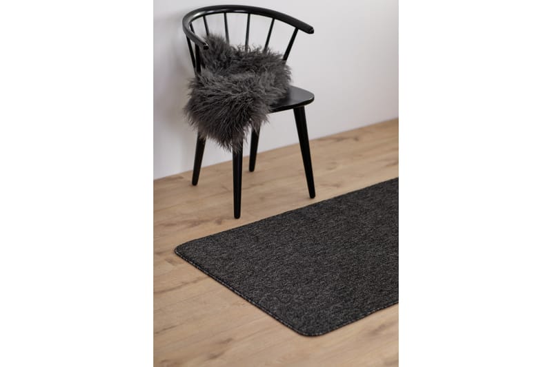 Porto Flatvävd Matta 80x150 cm - Antracit - Textil & mattor - Mattor - Flatvävda mattor