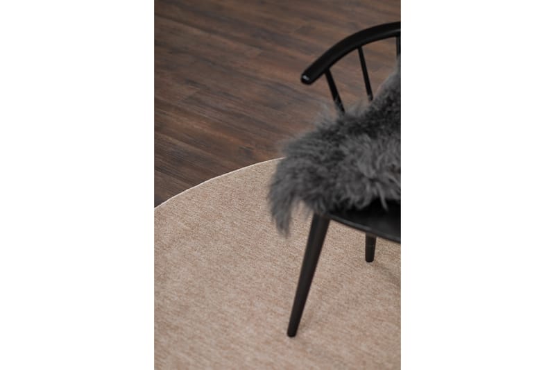 Porto Flatvävd Matta Rund 200 cm - Natur - Textil & mattor - Mattor - Flatvävda mattor