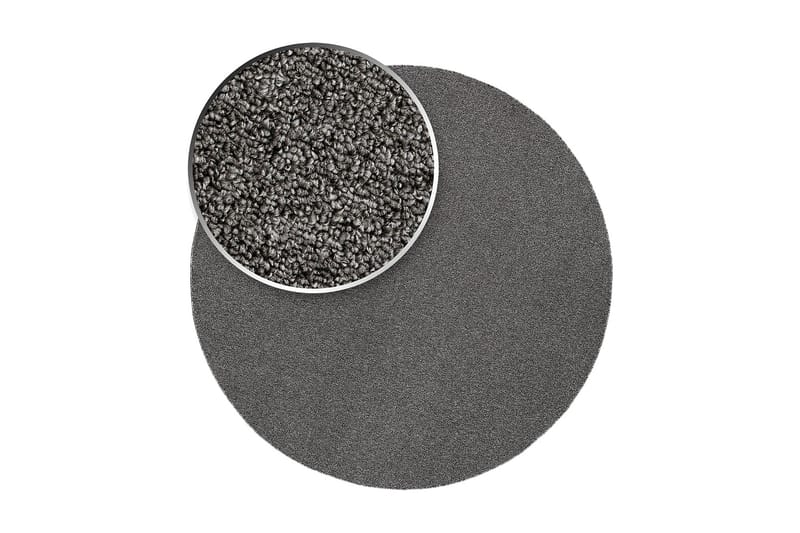 Porto Flatvävd Matta Rund 240 cm - Grå - Textil & mattor - Mattor - Flatvävda mattor