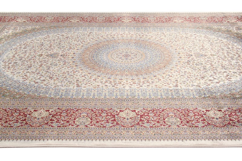 Qoum Shah 5 Flatvävd Matta 300x390 cm Cream - Vivace - Flatvävda mattor