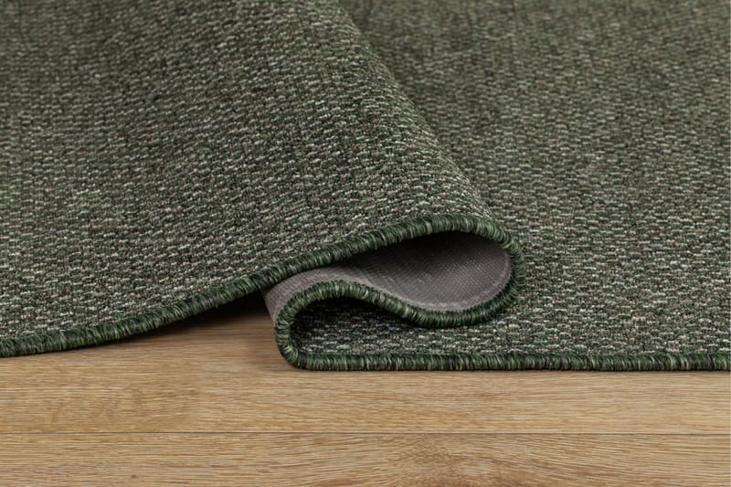 Zeus Flatvävd Matta 80x250 cm - Grön - Textil & mattor - Mattor - Flatvävda mattor