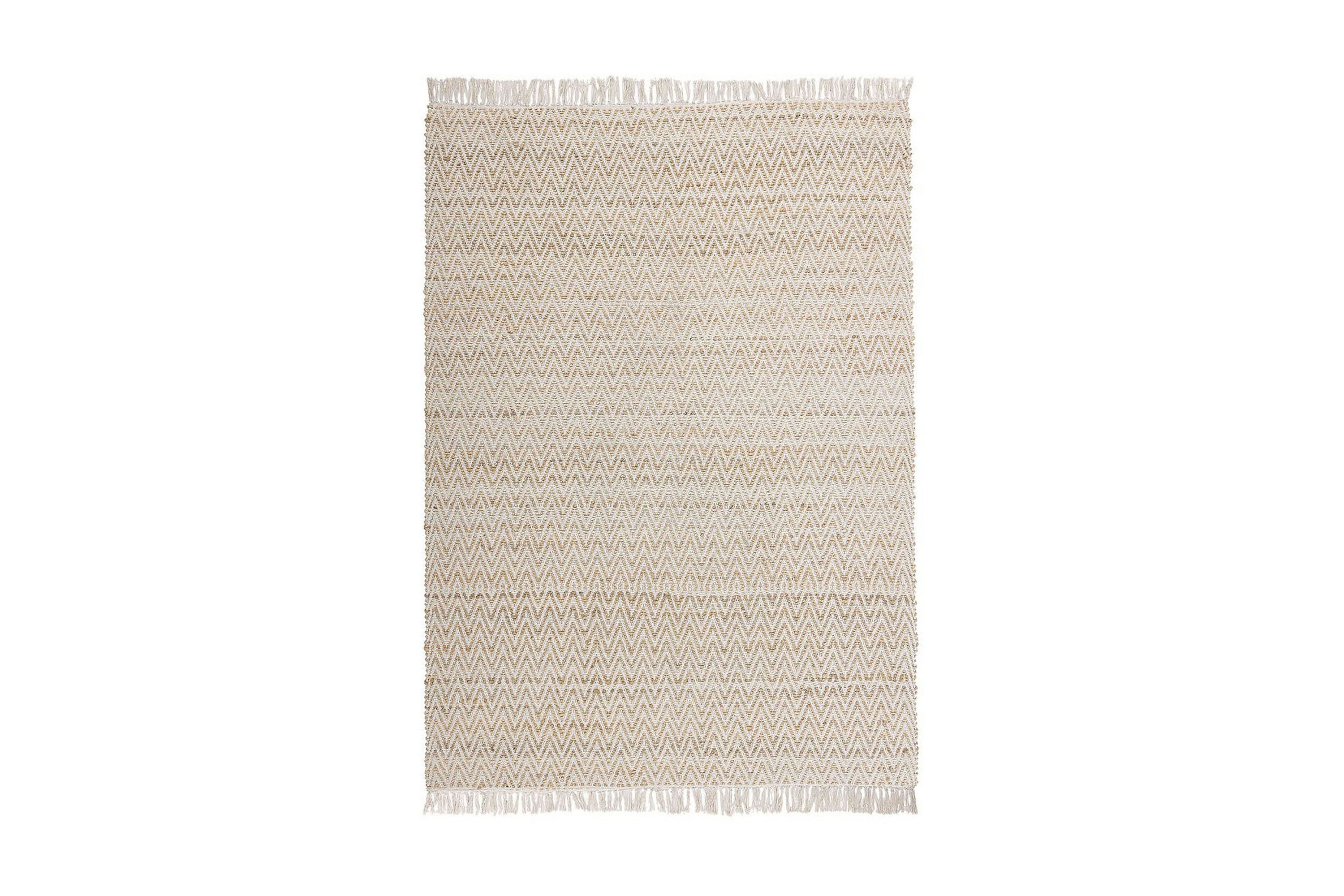 REA/Black Friday Matta beige 140 x 200 cm AFRIN - Beige Flatvävda mattor Tyg